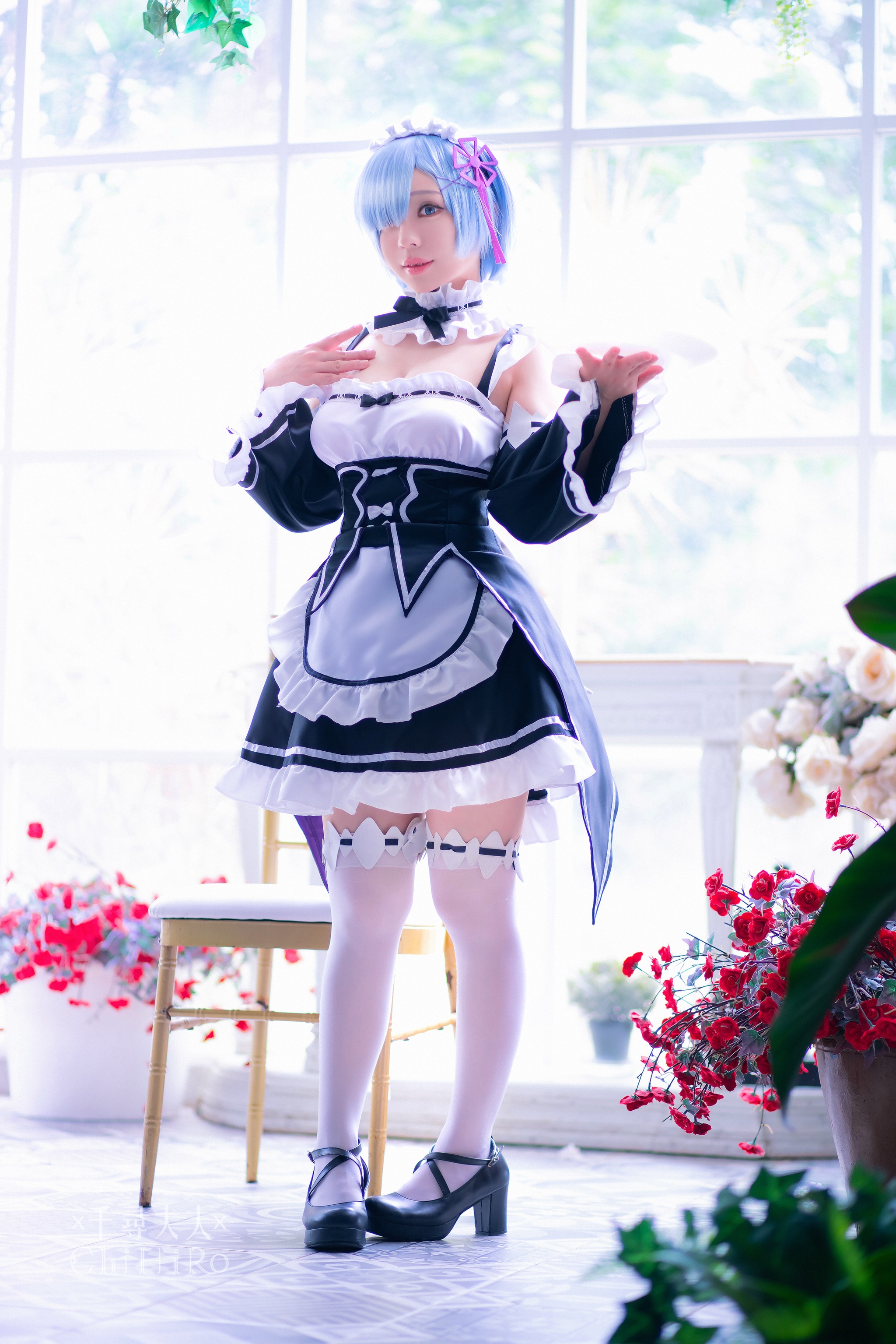 叫我千寻大人 - NO.028 蕾姆Rem [70P]-XikXak